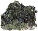 Lustrous, Epidote Crystal Cluster on Actinolite - Pakistan #44065-1